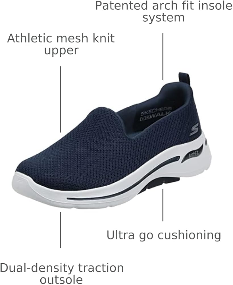 Amazon.com | Skechers Women's Go Walk Arch Fit-Grateful